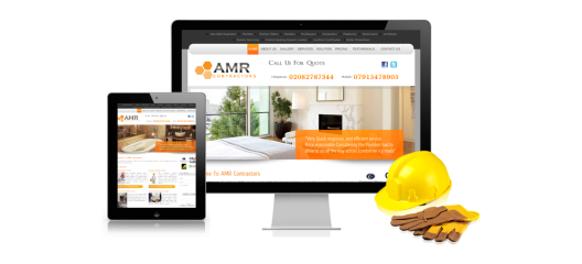 amr contractors website design1